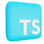 typescript button 3D